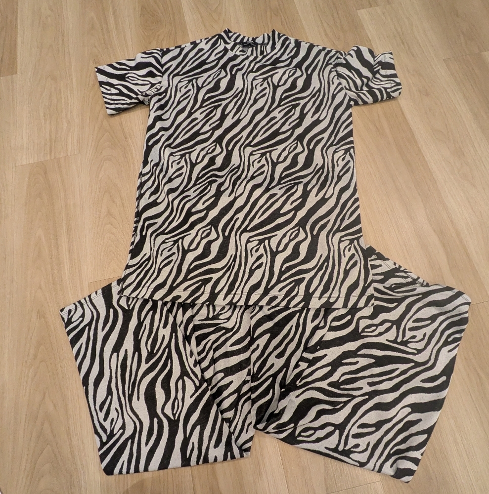 Dressed in LALA Zebra Print set